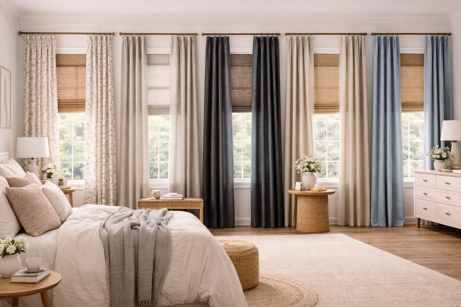 mauricio marchand flores guie para combinasr cortinas correctamente